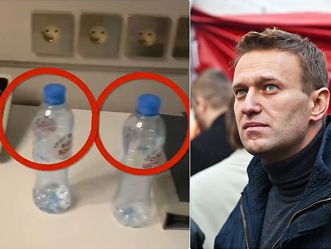 Кремль отреагировал на историю с отравленной бутылкой для Навального