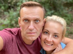 Алексей и Юлия Навальные