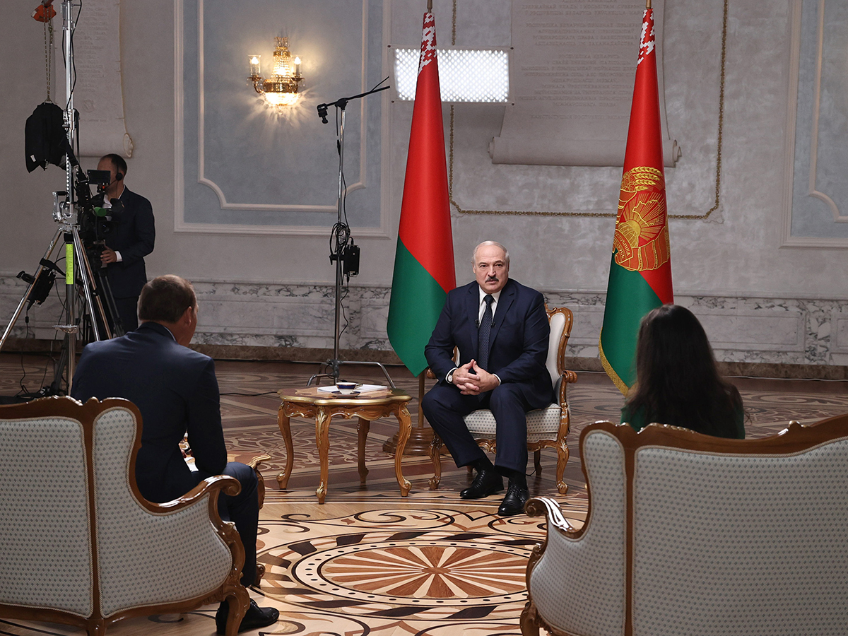 Интервью Лукашенко российским СМИ