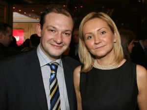 Сергей Брилев с женой