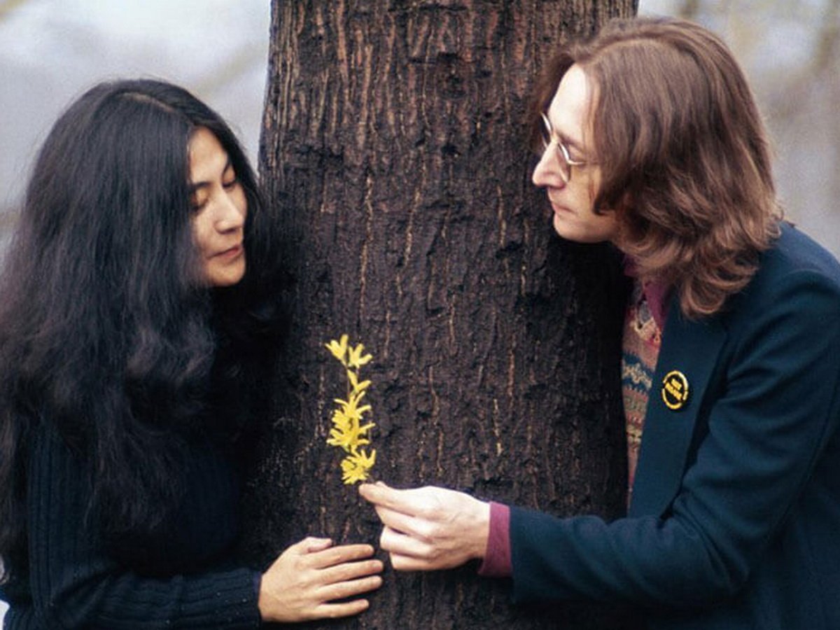 Джон Леннон и Йоко Оно