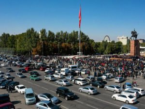 Протесты в Киргизии