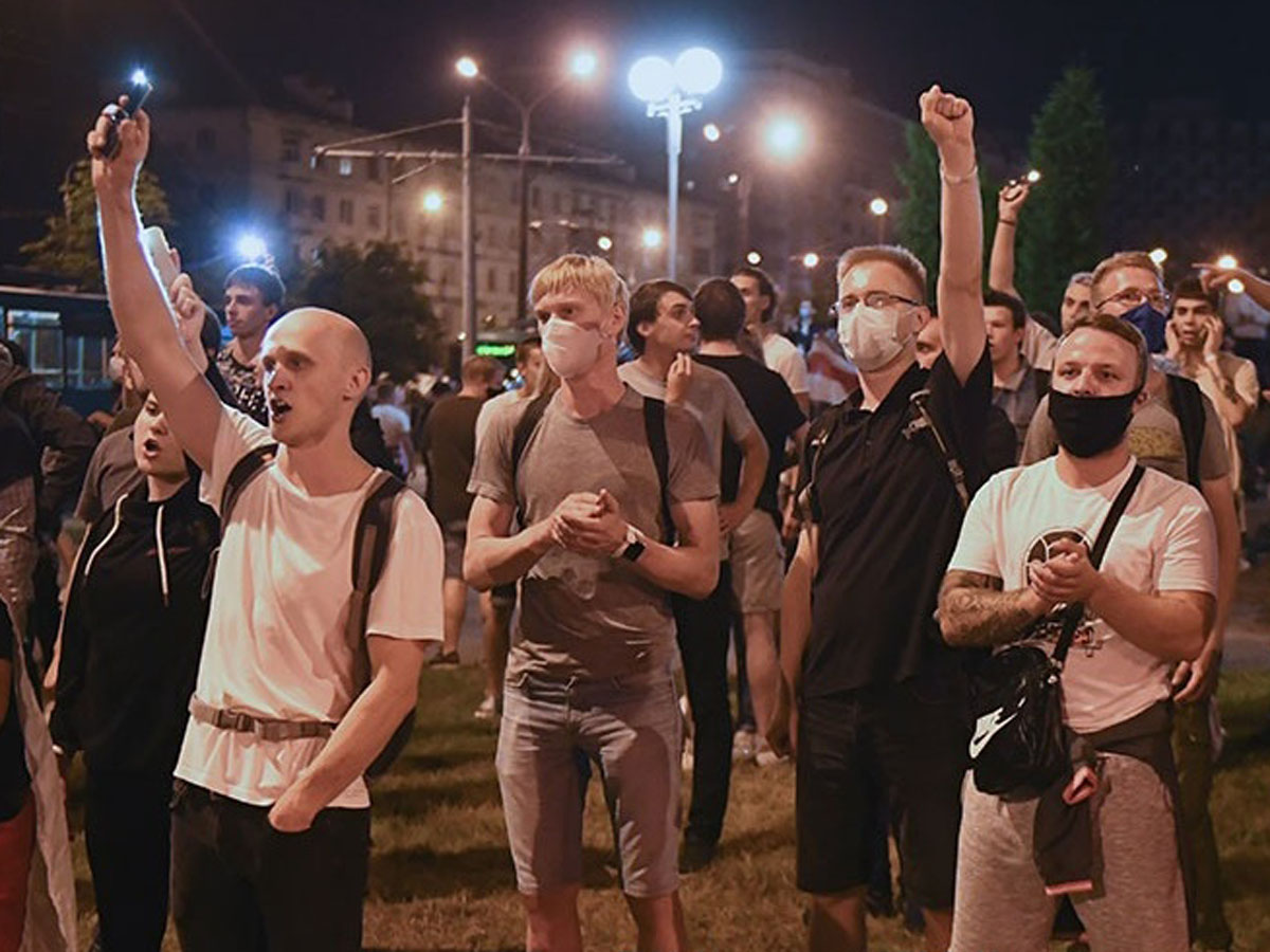 Лукашенко о протестовавших пьяная толпа