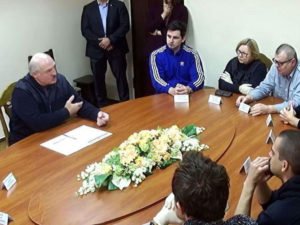 Лукаленко встретился с арестованными в СИЗО КГБ