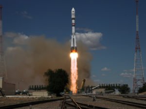 Запуск ракеты Союз