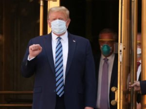 Трамп выписался из больницы
