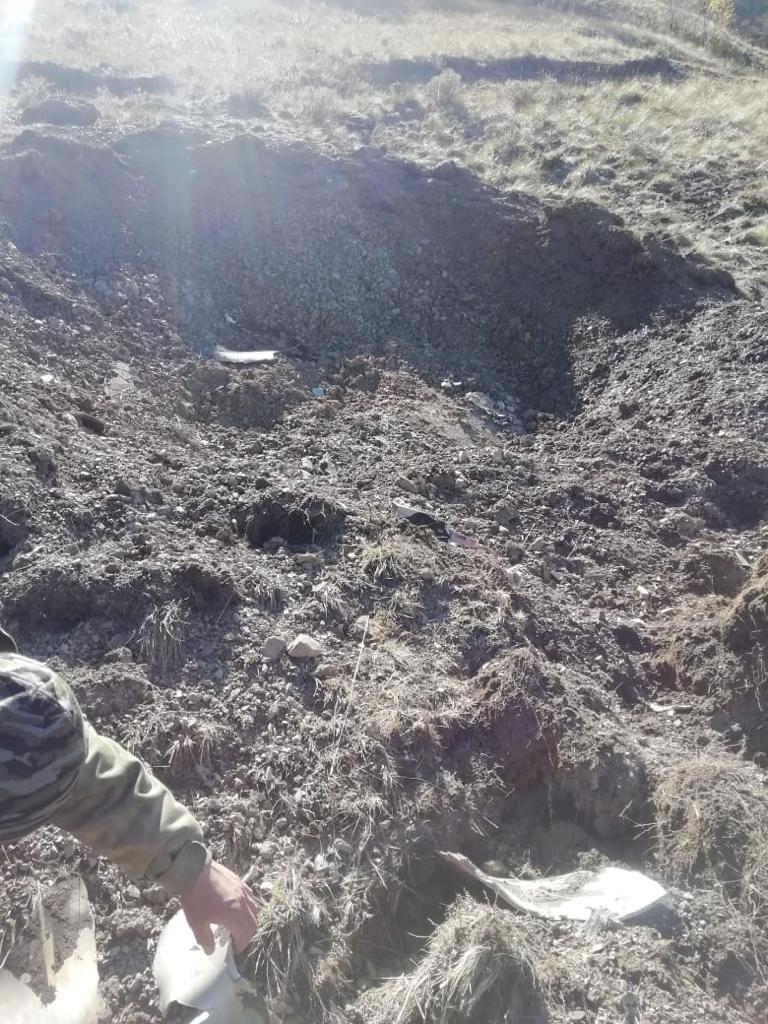 В горах Дагестана взорвался неизвестный снаряд: пастухи нашли обломки