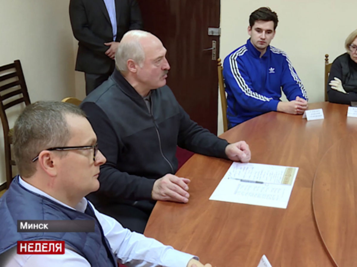 встреча Лукашенко с оппозицией