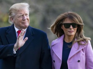Дональд и Меланья Трамп