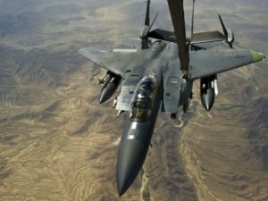 F-15 разбился при перехвате самолета РФ