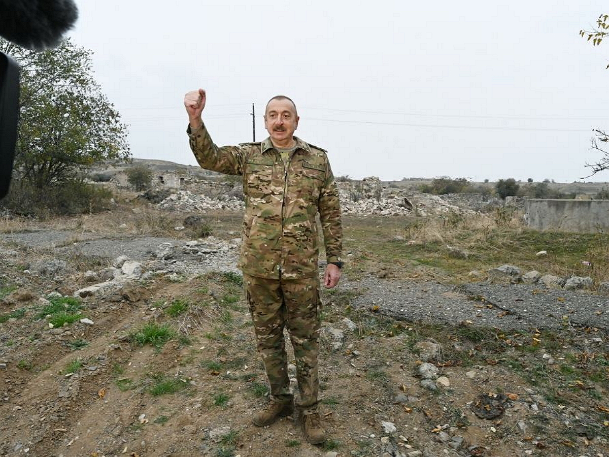 Иранцы сняли Алиева в Нагорном Карабахе через прицел