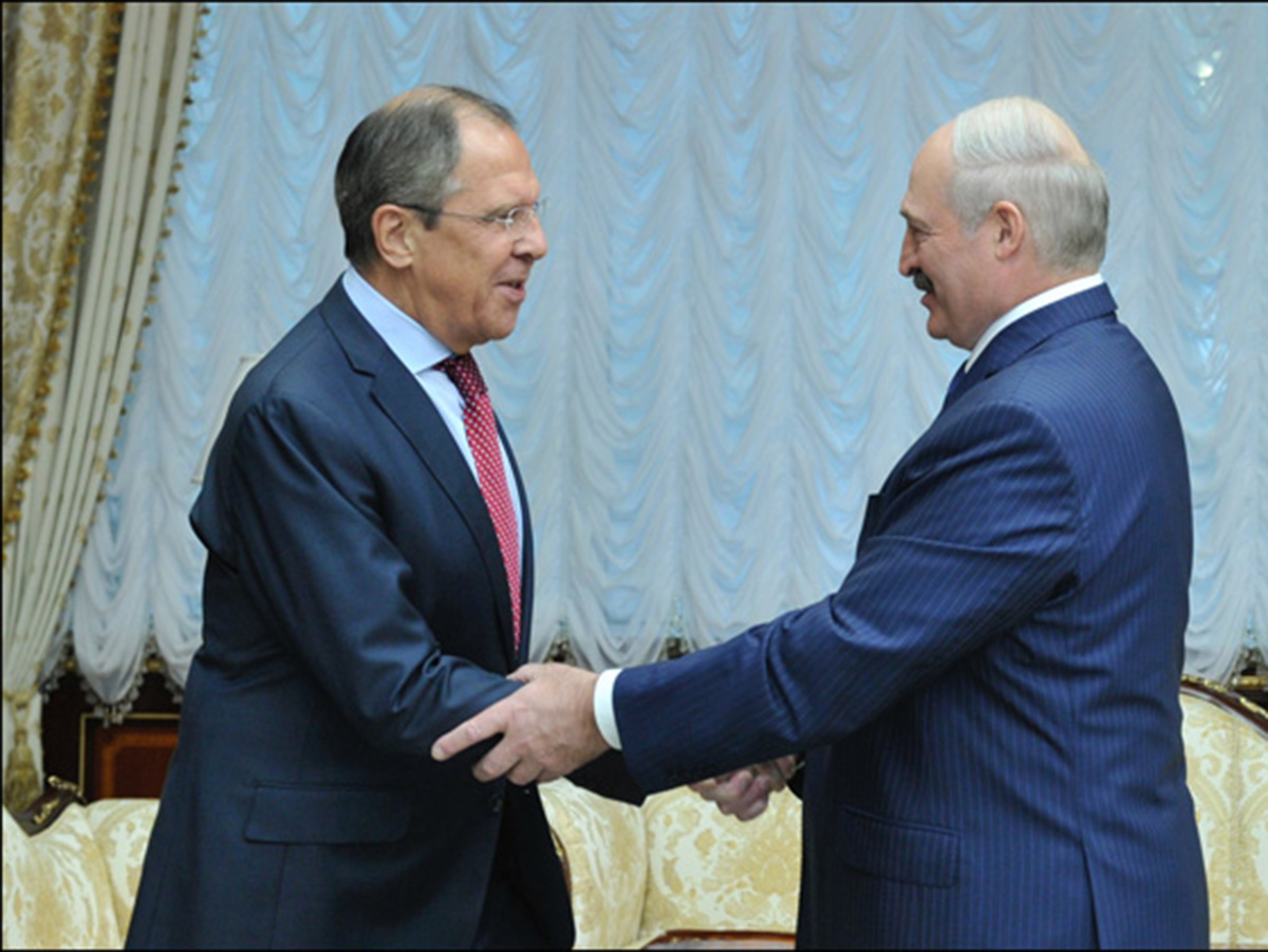 Лавров и Лукашенко