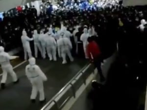 Проверка на коронавирус Шанхай