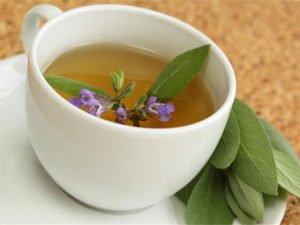 Чай с шалфеем