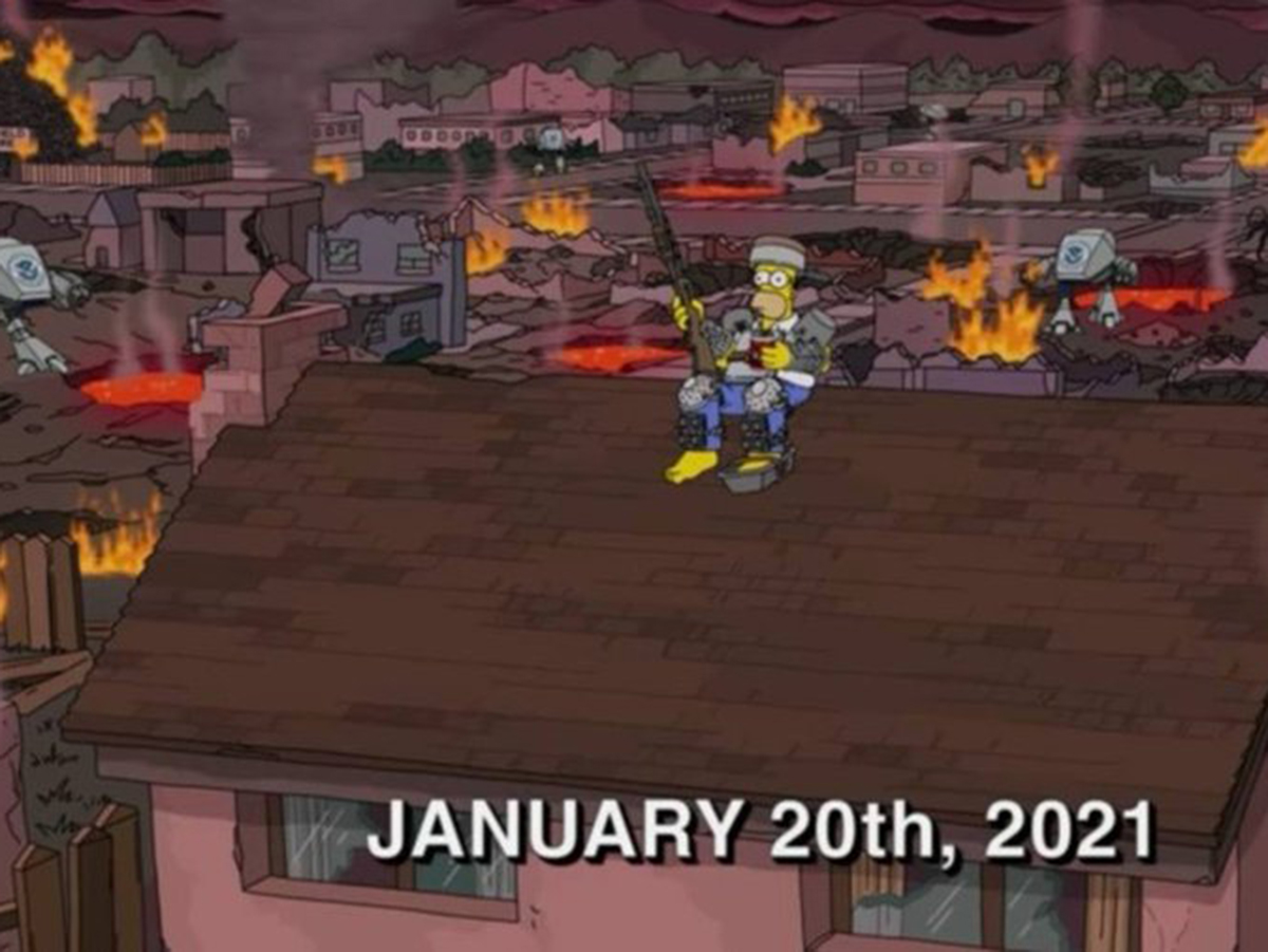 Симпсоны Апокалипсис 2021