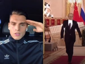 Видео с Путиным TikTok