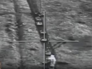 Азербайджан попал ракетой в открытый люк танка