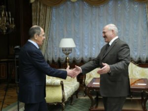 Лукашенко и Лавров