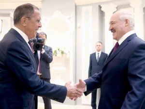 Лукашенко Лавров