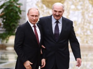 Путин и Лукашенко
