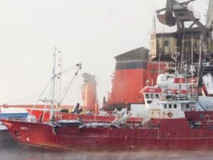 Судно затонуло в Баренцевом море