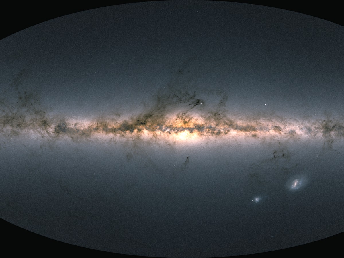 Астрономы показали, как будет выглядеть Млечный Путь через 1,6 млн лет
