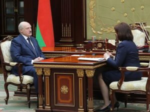 Лукашенко и Качанова