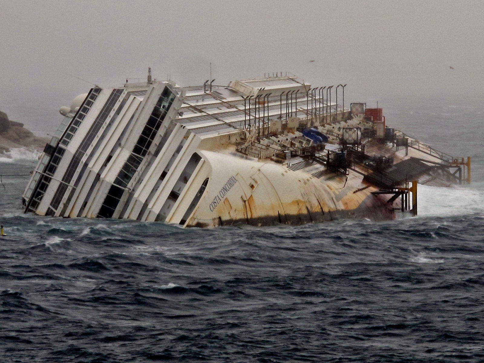 Последний день «Costa Concordia»