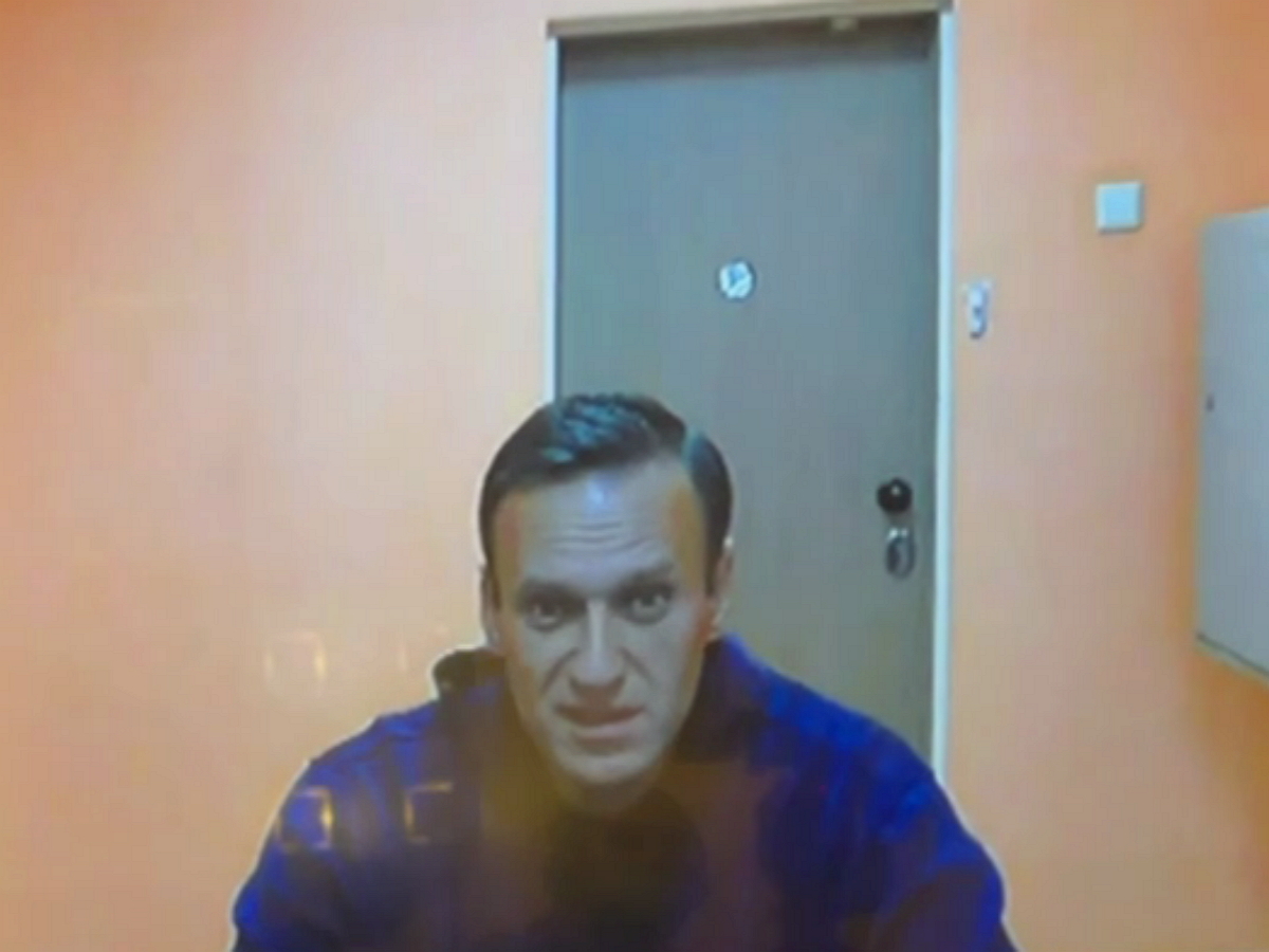 Реакция Навального на обыски попала на видео
