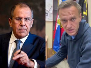 Сергей Лавров Алексей Навальный