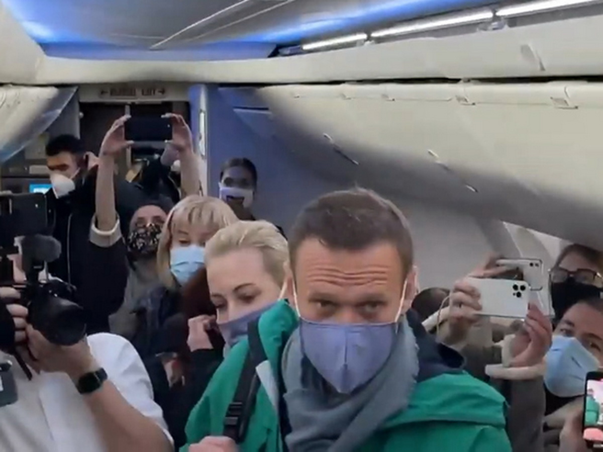 Возвращение Навального в Москву