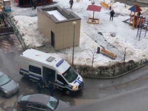 Обыск в квартире Навального