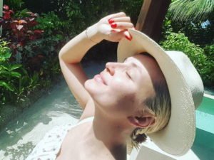 Полина Гагарина на Мальдивах