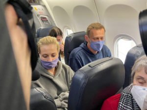 Прилет Навального