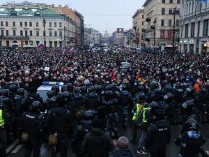 Протесты в России