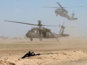 Американские вертолеты в Сирии