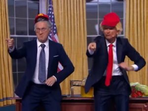 «Я же старый, а не тупой»: номер «Уральских пельменей» про Трампа и Байдена за сутки набрал 1,3 млн просмотров