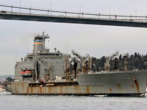 Заржавевший корабль США