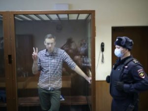 Навальный в суде