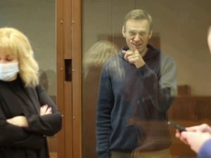 Навальный в суде