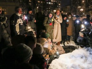 Акция в поддержку Алексея Навального