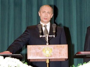 Путин в 2000-м году
