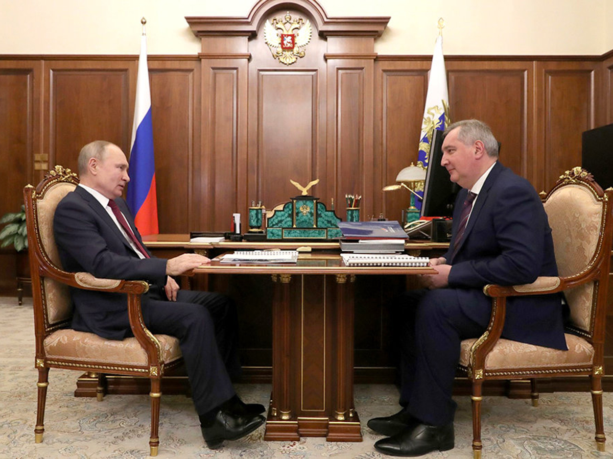 Рогозин и Путин