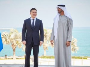 Зеленский и эмир Дубая