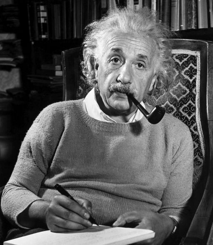 Альберт Эйнштейн 1955