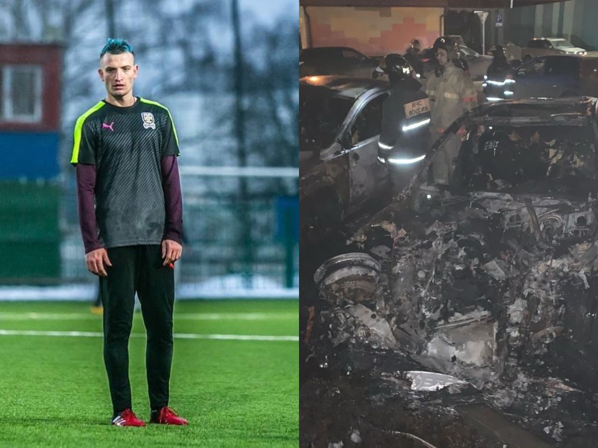 Автомобиль спортивного журналиста Егорова сожгли в Подмосковье