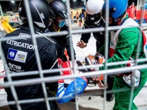 На Формуле-E в Саудовской Аравии едва не погиб пилот