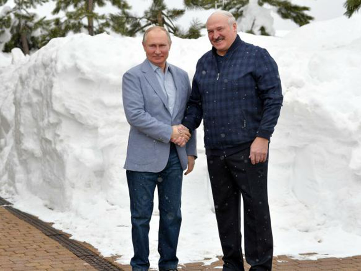 Лукашенко Путин