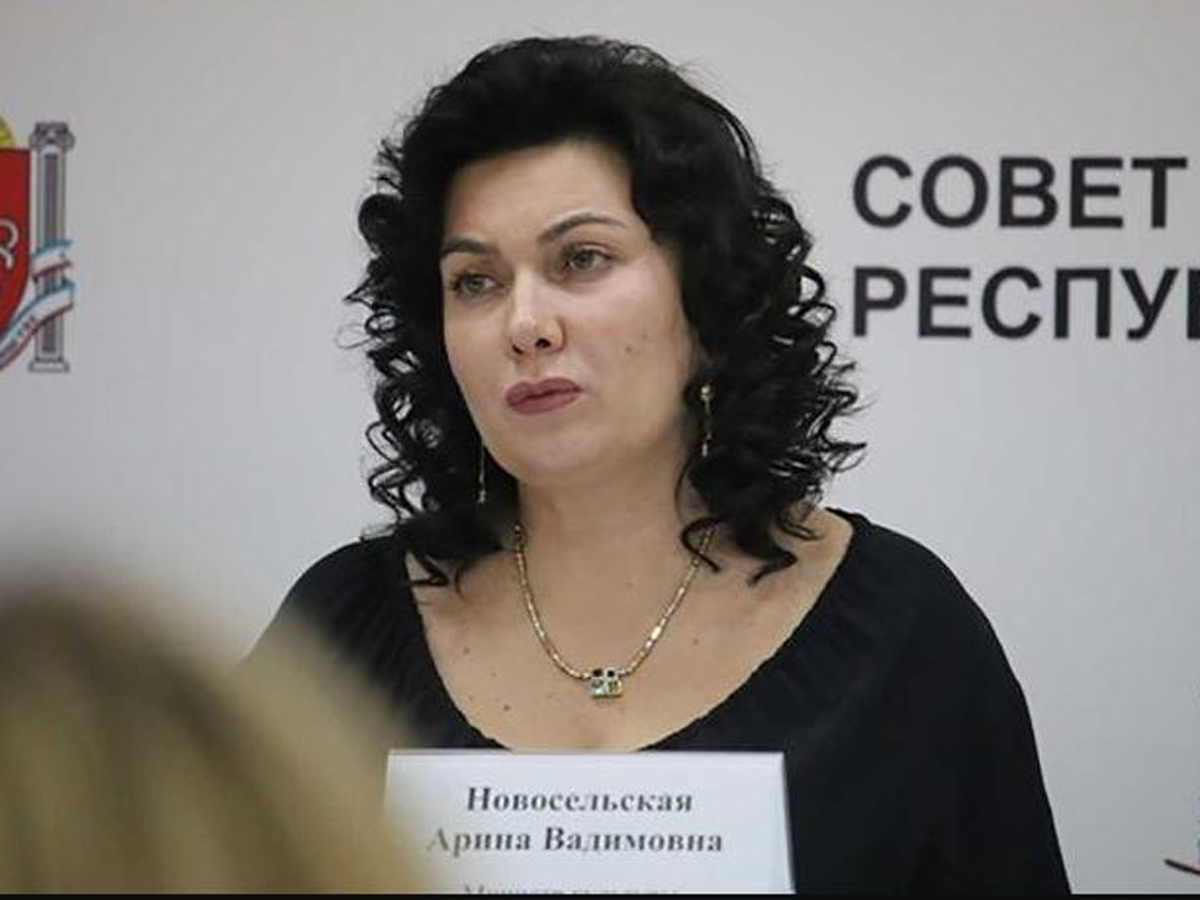 Министр культуры Крыма обматерила Аксенова