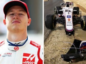 Сын миллиардера дебютировал на Формуле-1 и попал в аварию на первом же круге